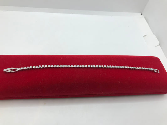 Bracelet de tennis en argent sterling 925