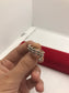 Sterling silver lock ring