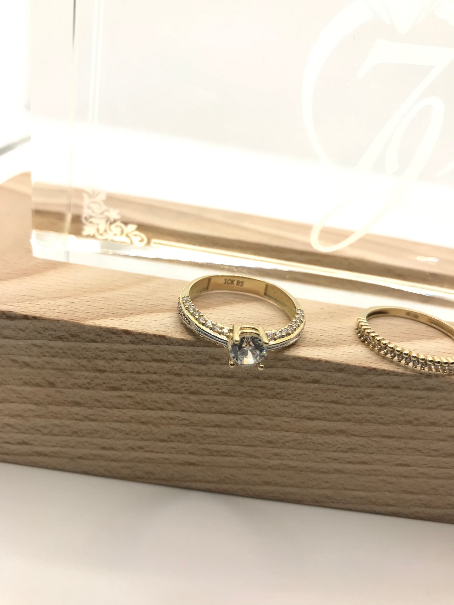 10K gold ring