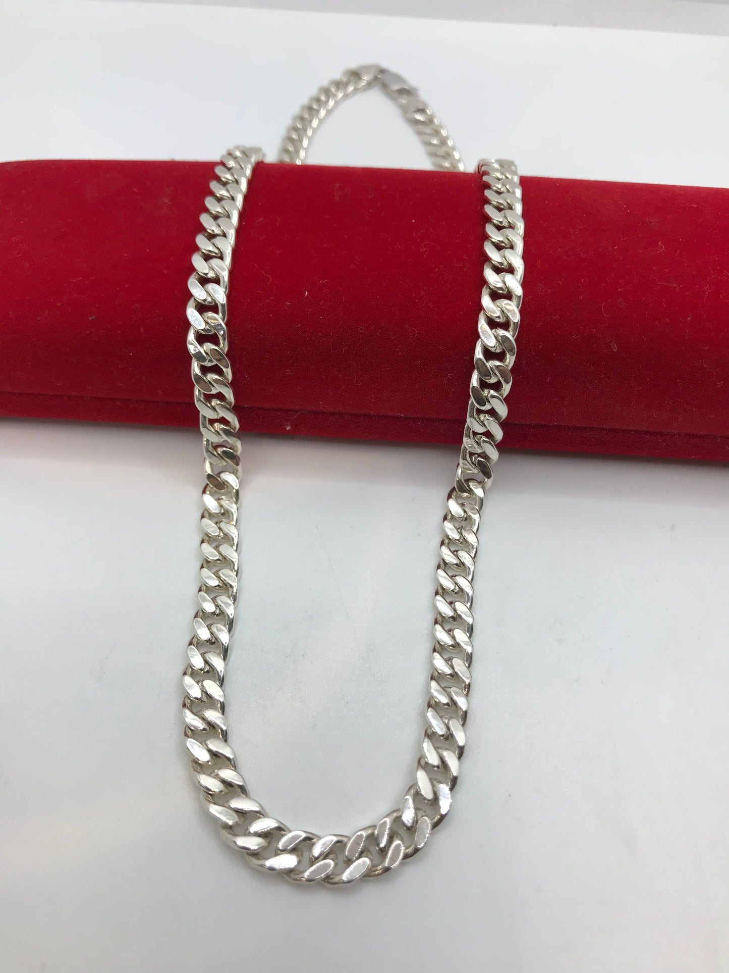 Chaînes à maillons cubains en argent sterling 925