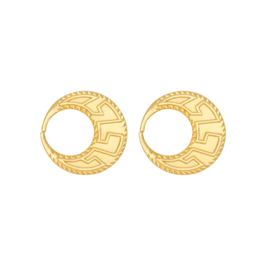 Nattiyan en argent véritable rempli d'or 24 carats