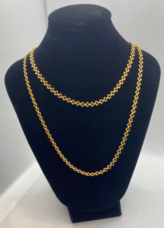 New design gold plated chain