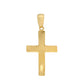 10k gold cross pendants