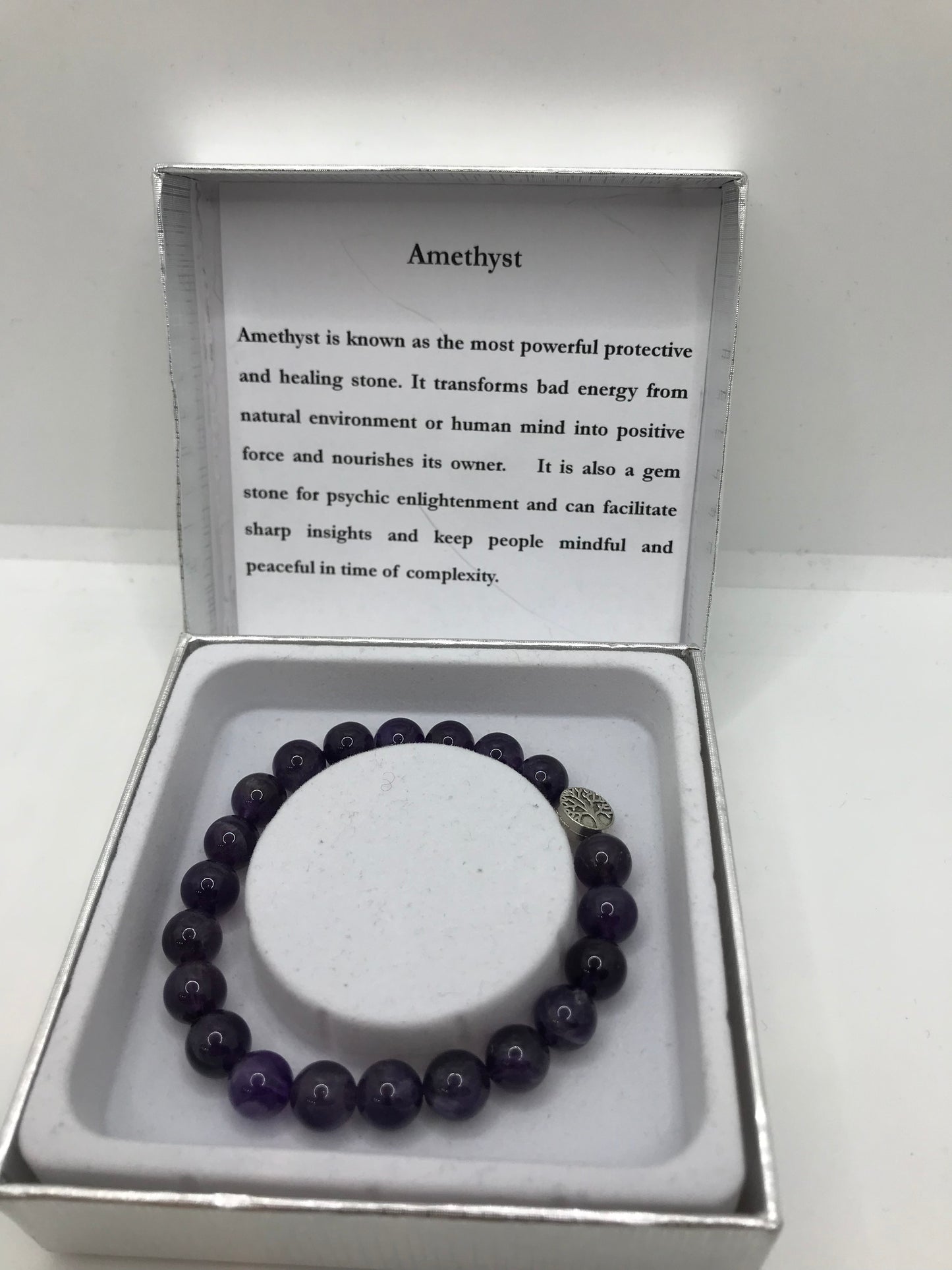 Gemstone stretchy therapy bracelets