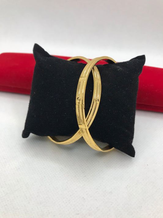 Bracelet design plaqué or