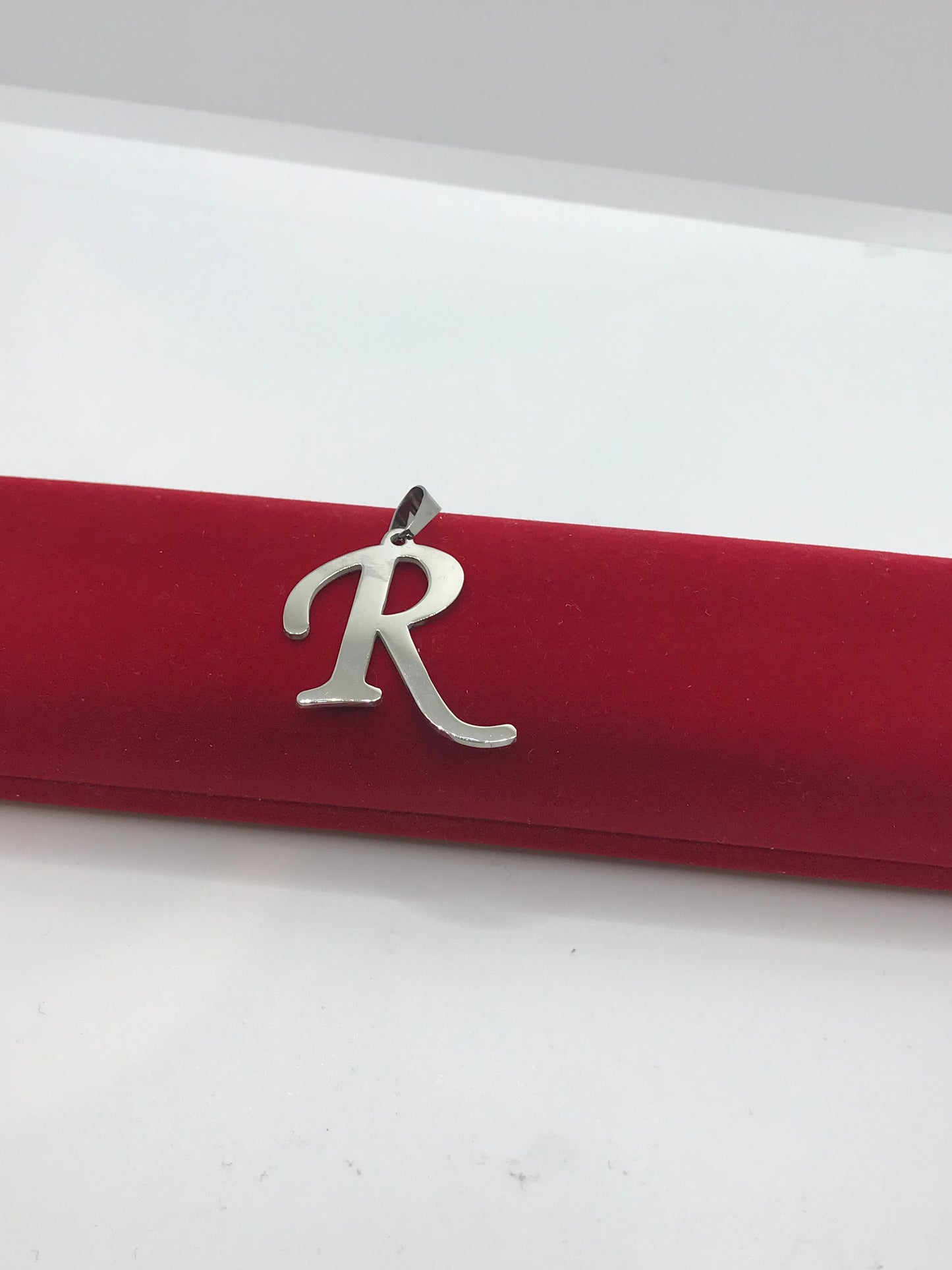Pendentifs initiaux en acier inoxydable