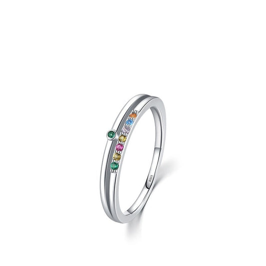 Bague de créateur en argent sterling
