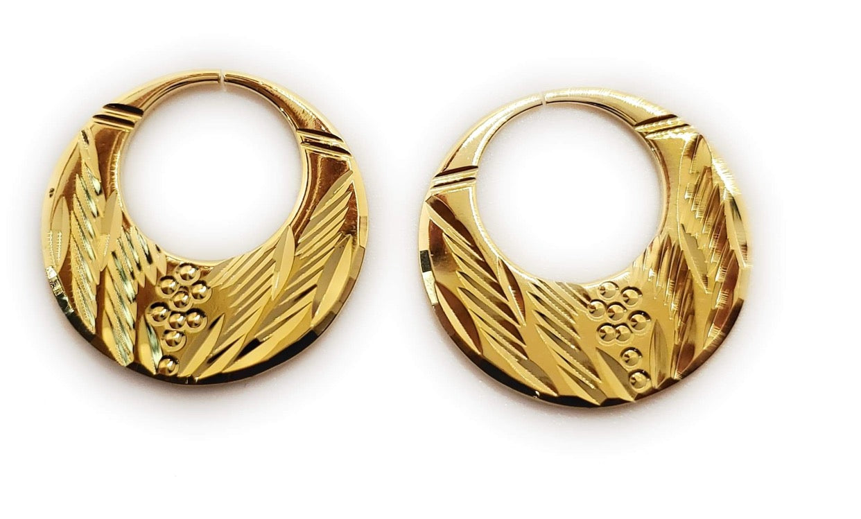 Nouvelles boucles d'oreilles Nattiyan