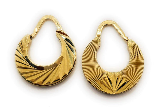 Boucles d'oreilles mode Nattiyan (petite taille)