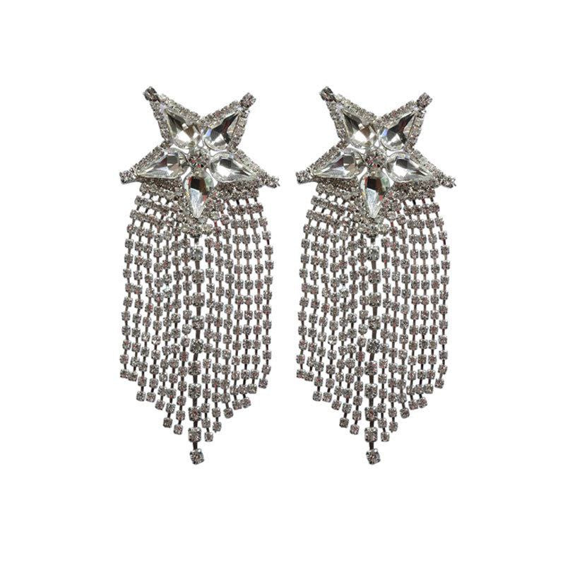 Fashion star earrings