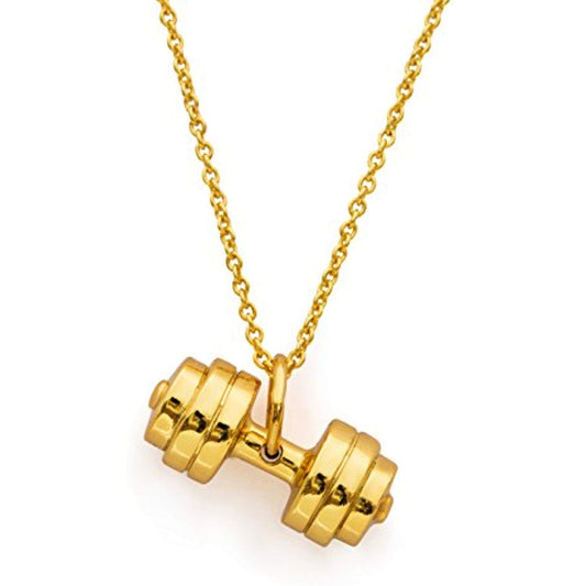 Dumbell Necklace