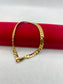 Gold plated bracelets - unisex
