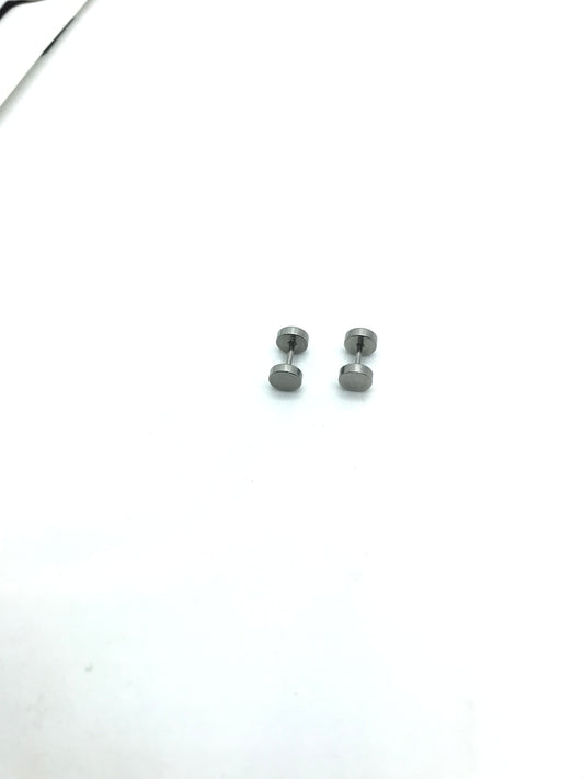 Stainless steel screw back studs(silver color)
