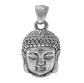 Sterling silver Buddha face pendant