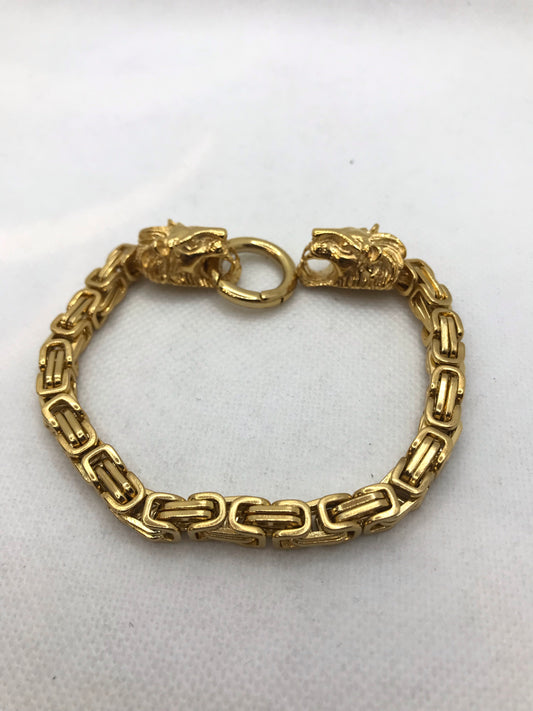 Lion Gold Plated Bracelet