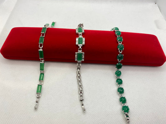 Jade bracelets