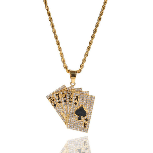 Pendentifs de cartes à jouer