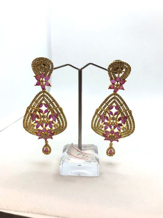 Gold plated fashion  Earrings