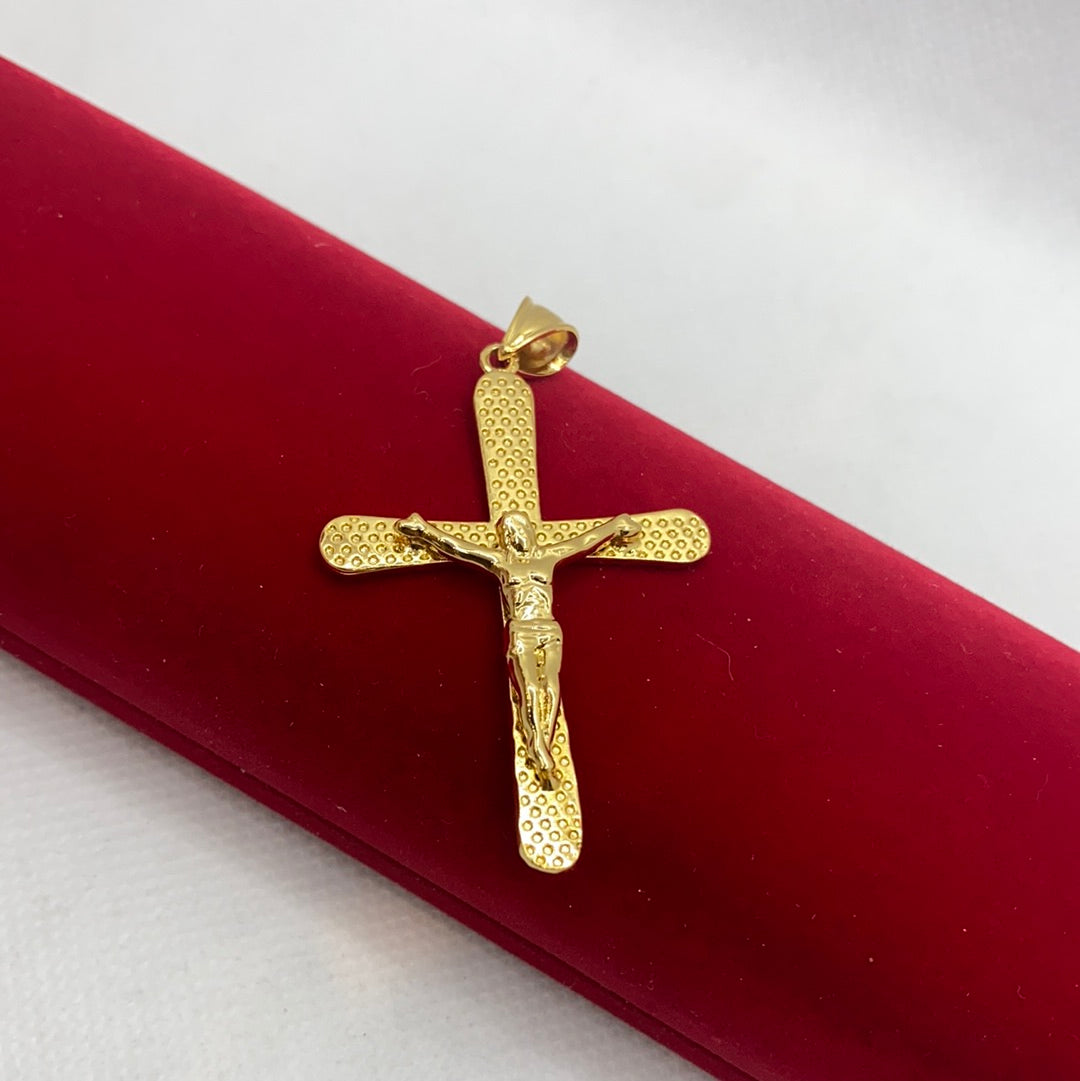 18-K GP Holy Cross & Crucifix