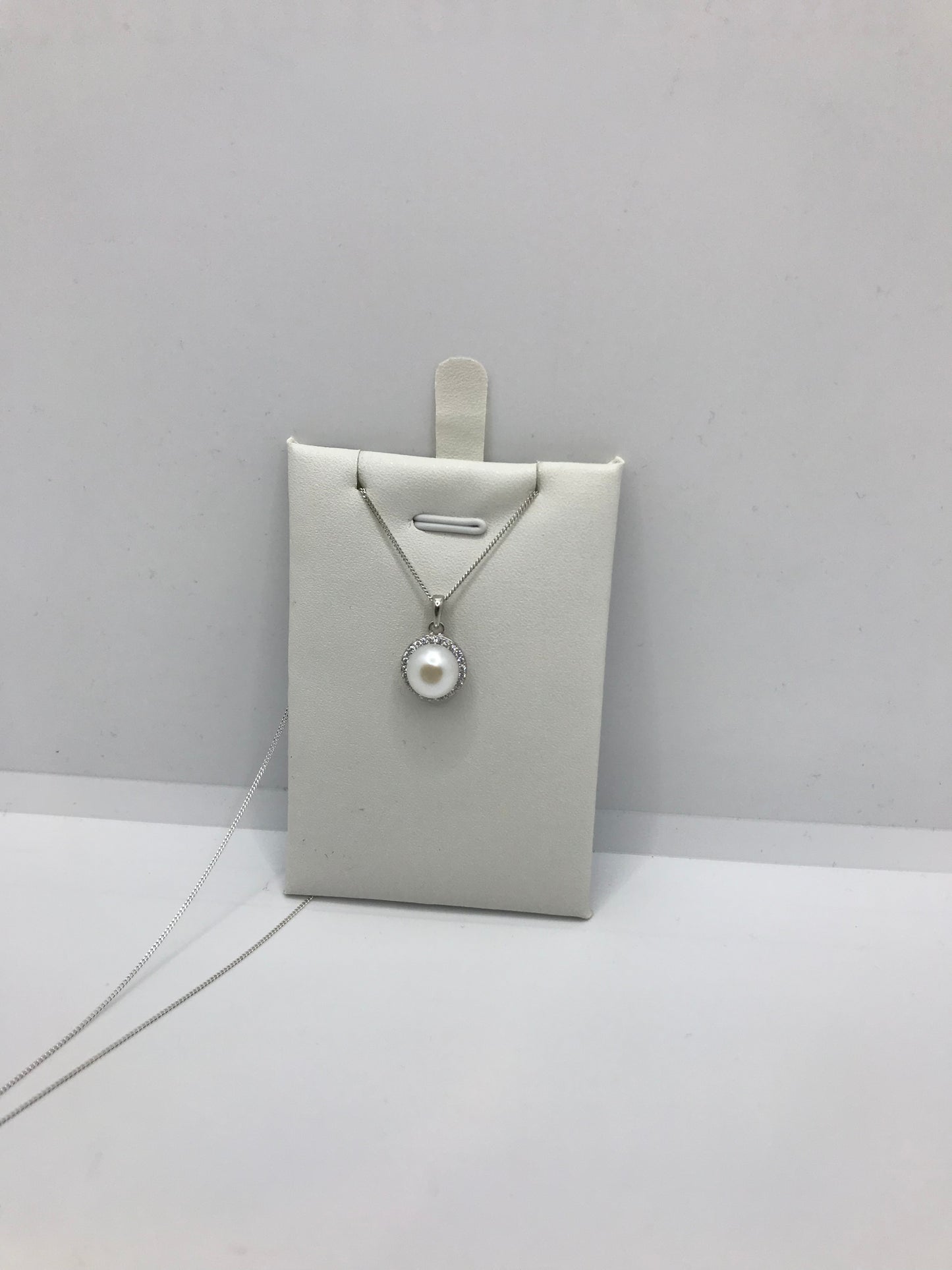 Real silver Pearl necklace