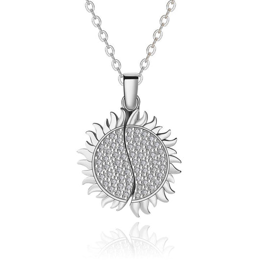 Sterling silver sun ☀️ necklace