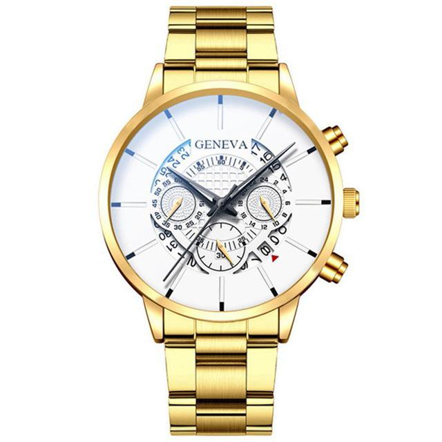 Montres de mode à cadran blanc de Genève
