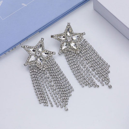 Fashion star earrings