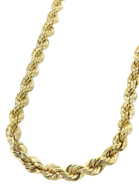 Rope chain - gold plated