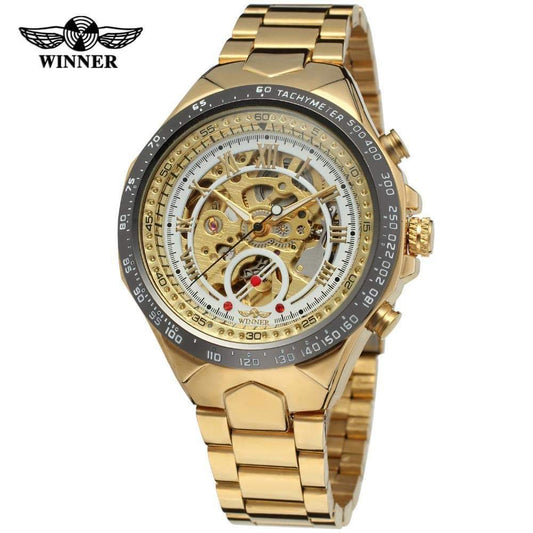 Montre automatique en acier inoxydable