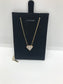 Gold plated diamond necklaces