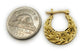 24k gold filled real silver modern nattiyan earrings