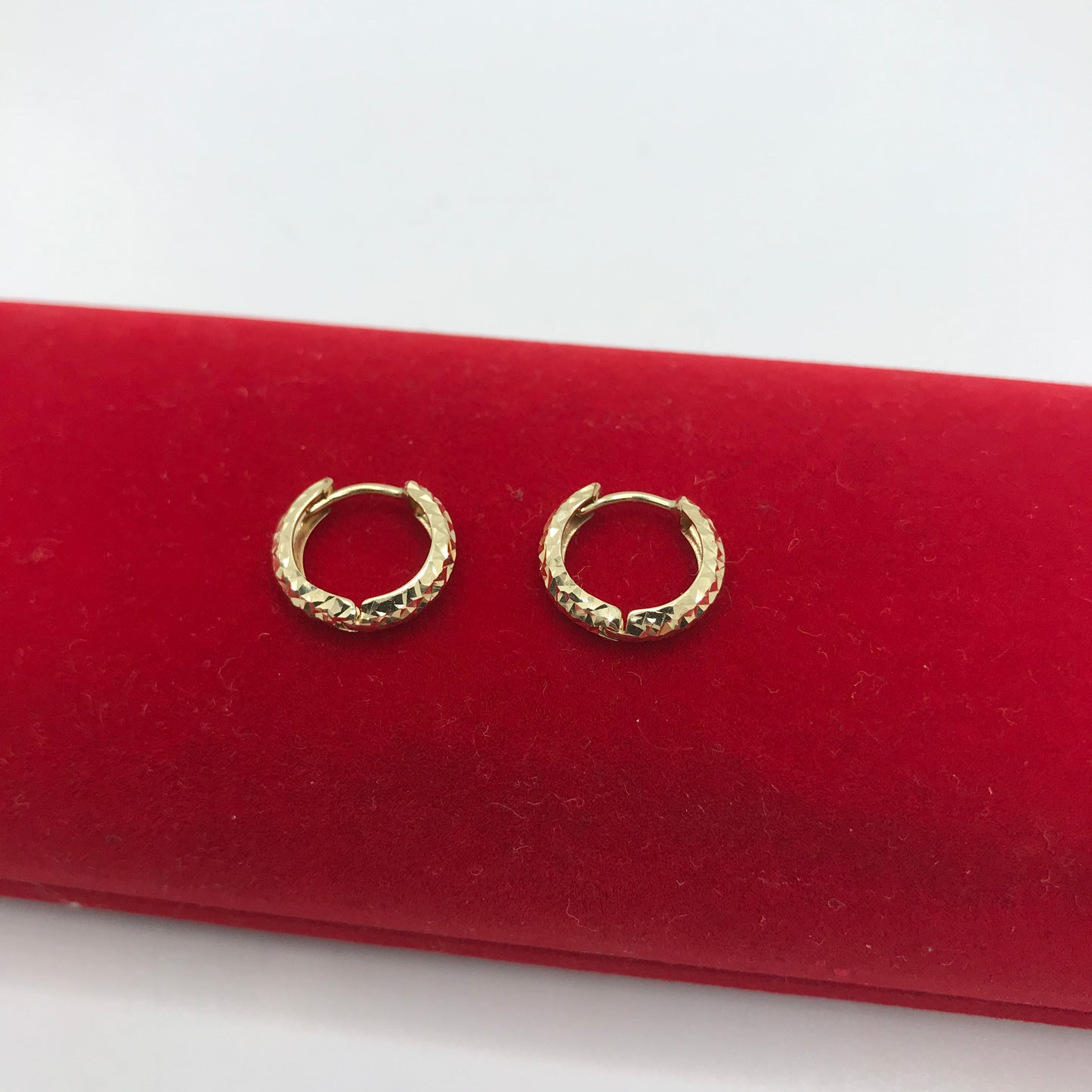 10k gold hoop earrings