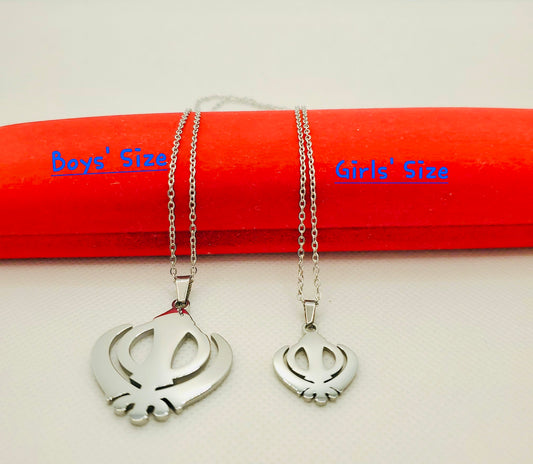 Khanda Silver ; Collier conçu pour toucher votre âme | Les plus beaux colliers religieux au monde