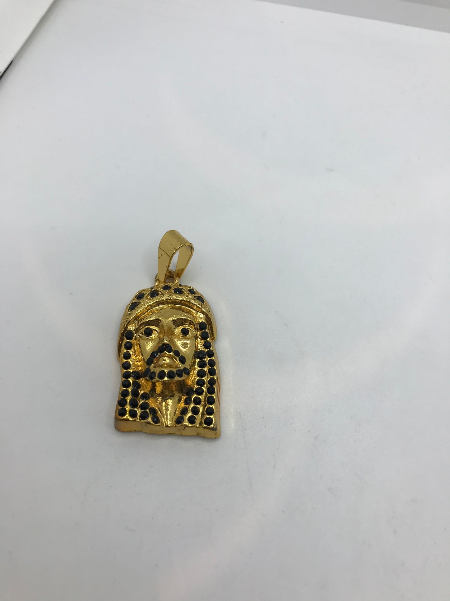 Pendentif Jésus plaqué or
