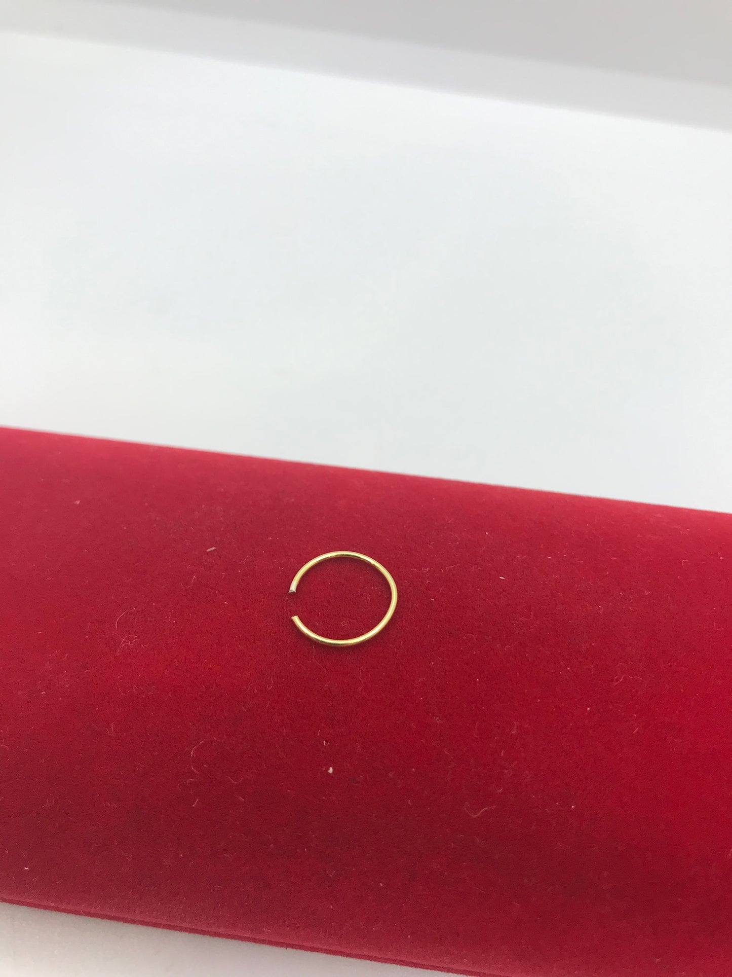 Plain nose rings