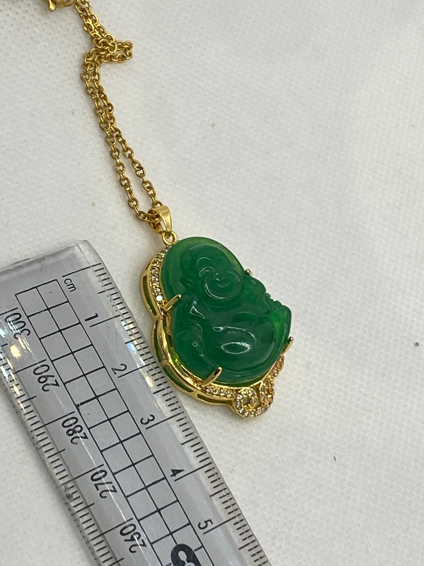 Colliers Bouddha en jade
