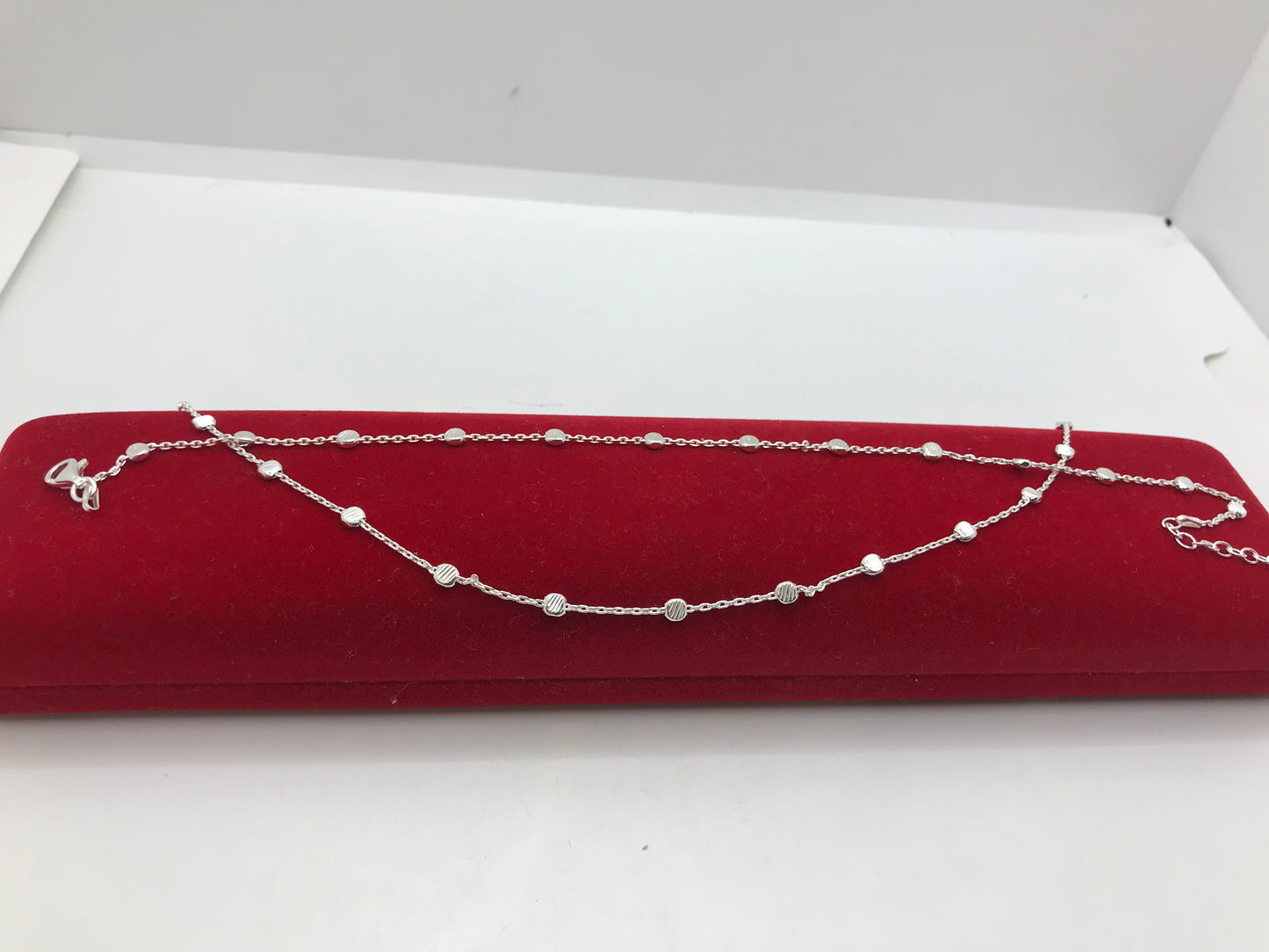 Bracelets de cheville en argent sterling à motif poussière d'étoiles