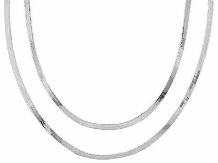 Stainless Steel Jewelry/Rhodium Plated