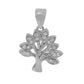 Sterling silver family tree pendant