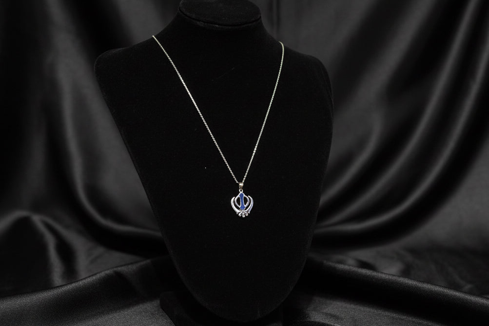 Khanda Gold filled unisex– 925 Sterling Silver Necklace ✨