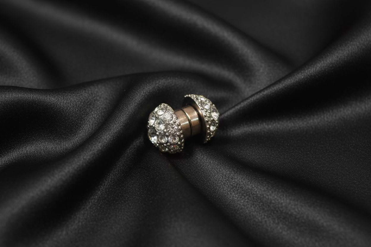 Magnetic Crystal Stud Earrings (No Piercing)