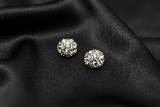 Magnetic Crystal Stud Earrings (No Piercing)