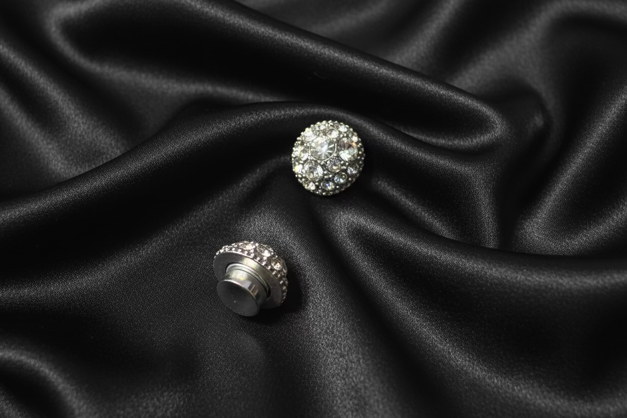 Magnetic Crystal Stud Earrings (No Piercing)