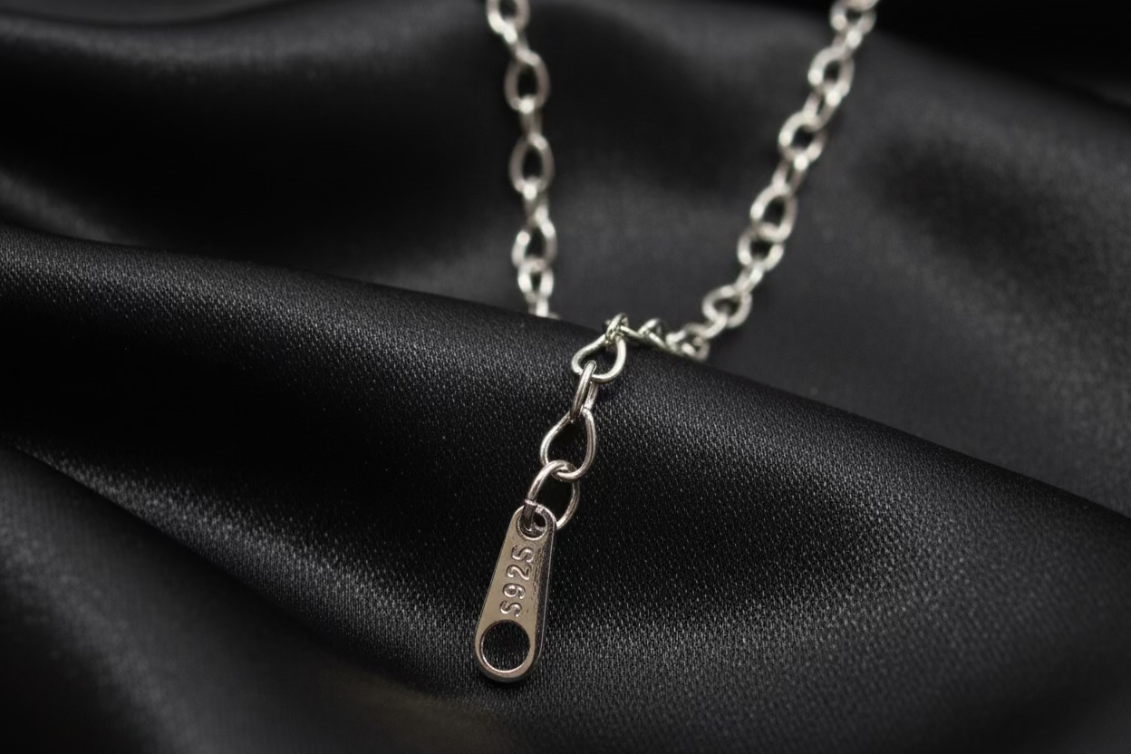 Khanda Gold filled unisex– 925 Sterling Silver Necklace ✨