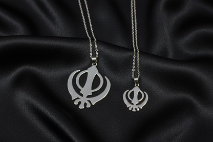 Khanda Gold filled unisex– 925 Sterling Silver Necklace ✨
