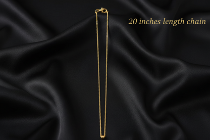 Khanda Gold filled unisex– 925 Sterling Silver Necklace ✨