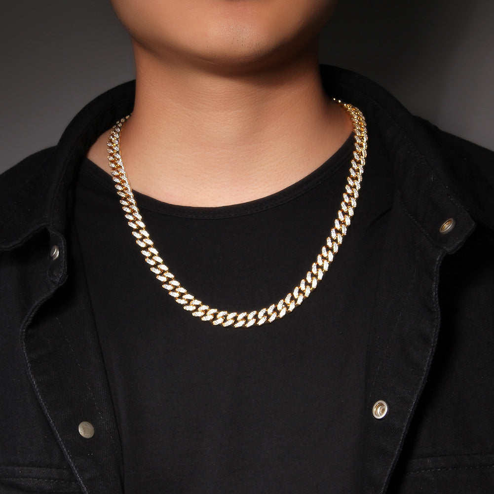 Iced Out 10mm Miami Cuban Link Chain