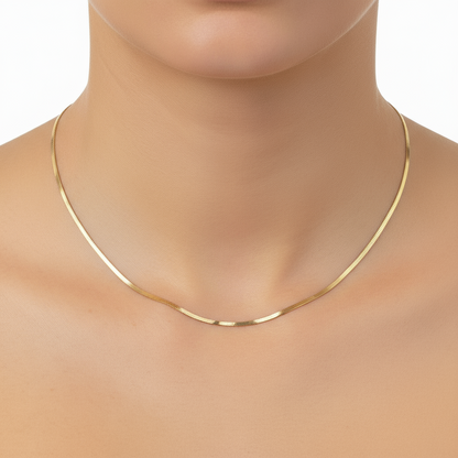 Real gold snake chain (2.6mm)
