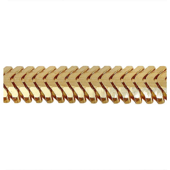 Real gold snake chain(3.5mm)
