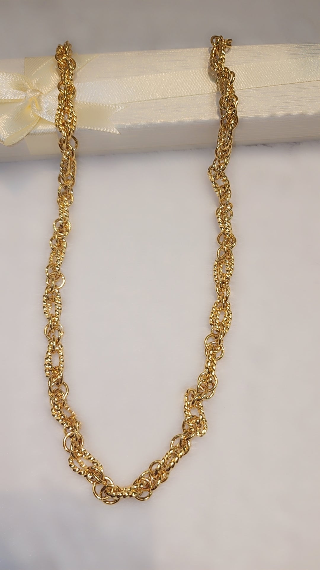 Gold plated chain